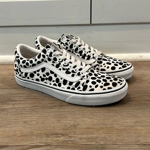 Dalmatian print vans, women’s